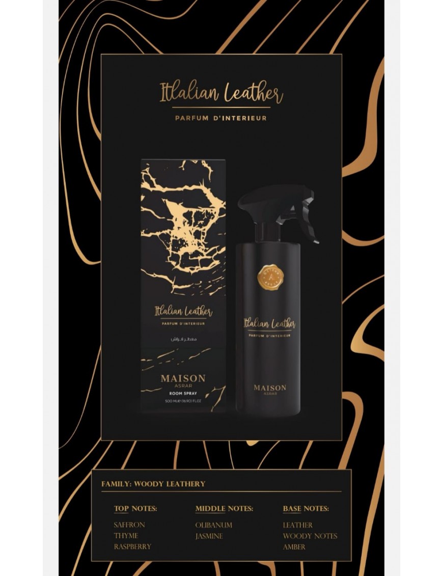 Parfum d'intérieur Italian Leather